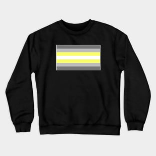 Demigender Flag Crewneck Sweatshirt